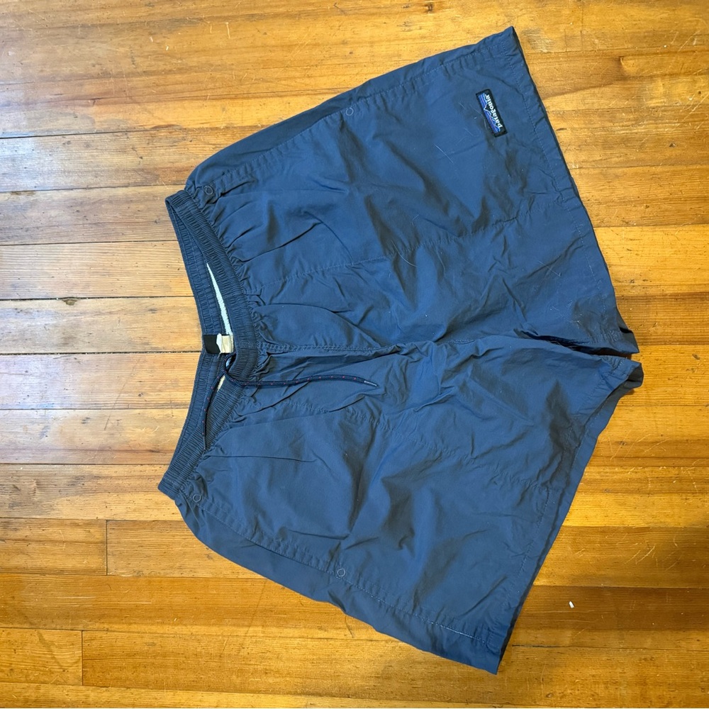 Navy Blue Patagonia Swim Shorts